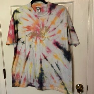 Carousel Horse Tie Dye Tee AS IS
